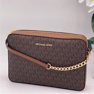 Michael Kors EW Crossbody Brown